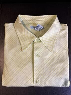 Gene Meyer Long Sleeve Shirt Mens XLarge Striped Button Up 100% Cotton (634)